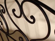 Fotogalerie Kovaná postel Malaga kanape  - výběr barev
