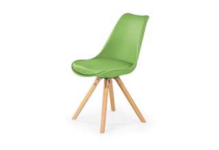 Zelená jídelní židle K201
