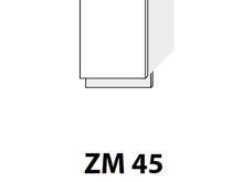 Fotogalerie ZM 45 (45 cm) dveře na myčku, kuchyňské lince Platinum