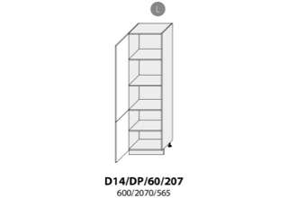 D14DP 60 L (60 cm) spodní skříňka vysoká potravinová, kuchyně Velden