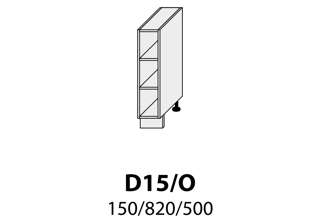 D15 O (15 cm), kuchyňská linka Quantum