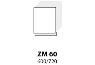 ZM 60 (60 cm) dveře na myčku, kuchyně Quantum