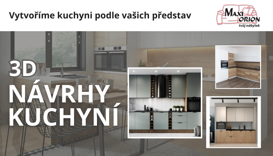 Naplánovat 3D návrh kuchyně