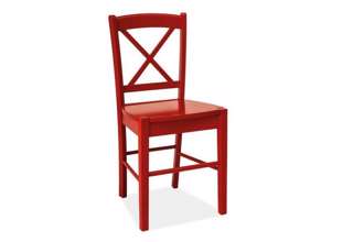 Jídelní židle CD-56, červená