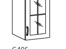 Fotogalerie G40S (40 cm) pravá, horní skříňka kuchyňské linky Provance