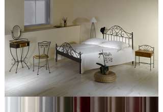 Kovaná postel Malaga - výběr barev