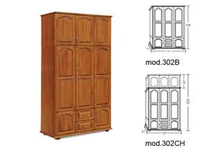 302 Skříň s nástavbou Avis