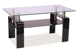 Konferenční stolek Stella - černá
