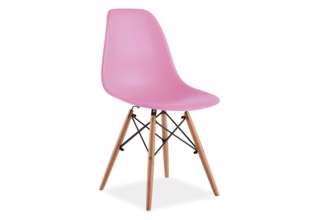 Jídelní židle Enzo - růžová