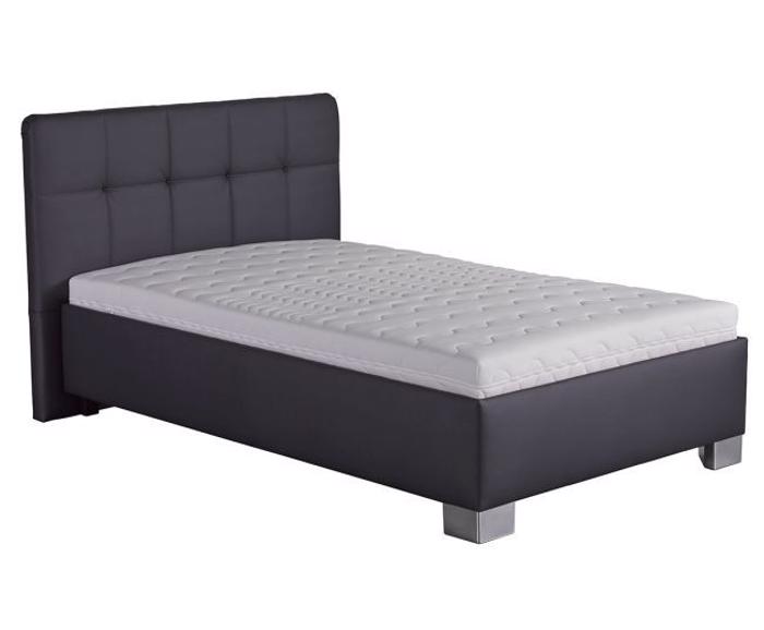 Fotogalerie Válenda Kelly 140x200 bez matrace - potah Loft Grey (koženka)