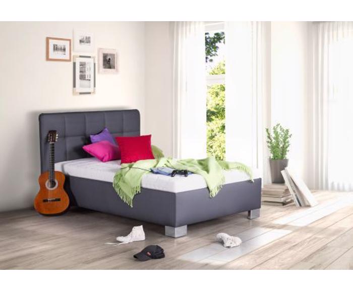 Fotogalerie Válenda Kelly 140x200 bez matrace - potah Loft Grey (koženka)