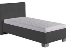 Fotogalerie Válenda Kelly 90x200 bez matrace - potah Loft Grey (koženka)