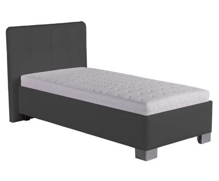 Fotogalerie Válenda Kelly 90x200 bez matrace - potah Loft Grey (koženka)