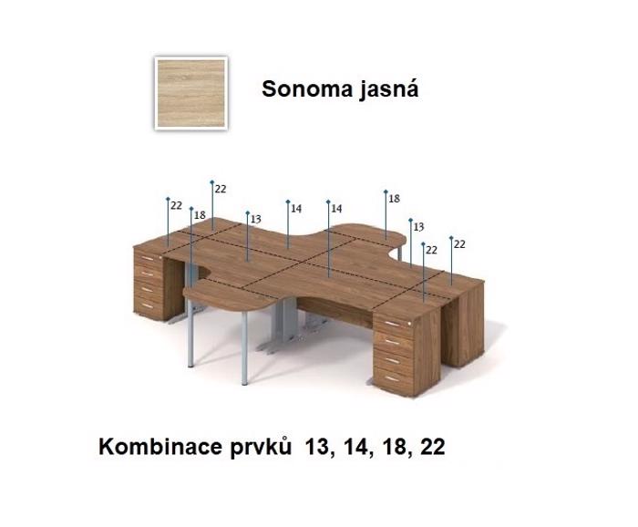 Fotogalerie Kontejner se zámkem Opti 22 - Sonoma jasná