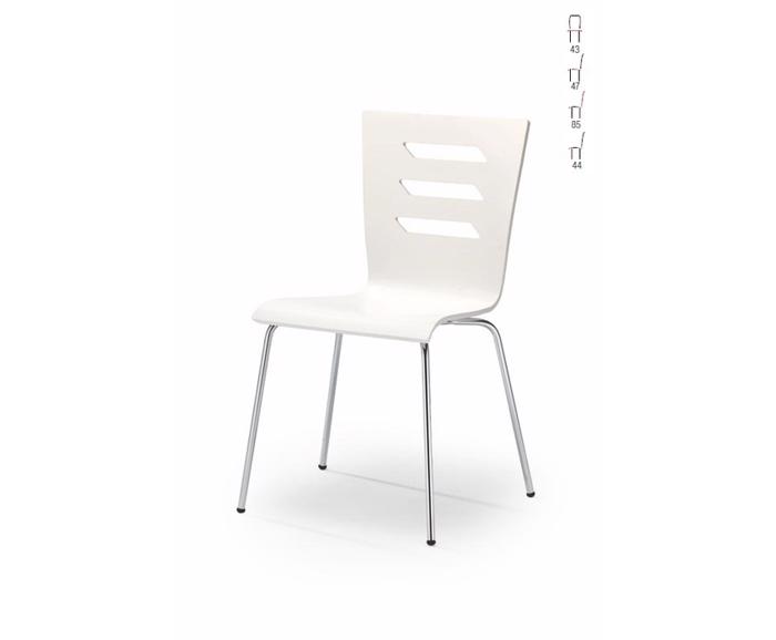 Fotogalerie Jídelní židle K155 - bílá