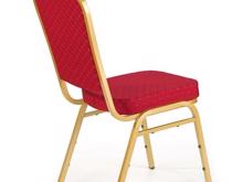 Fotogalerie Jídelní židle K66 - červená/zlatá