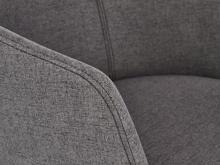 Fotogalerie Retro jídelní židle K266 - tmavě šedá