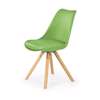 Zelená jídelní židle K201