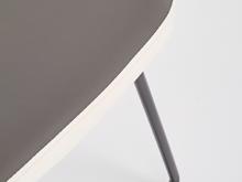 Fotogalerie Luxusní jídelní židle K300 - bílá / popel