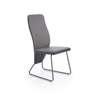 Luxusní jídelní židle K300 - černá / popel