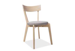Dřevěná židle Nelson šedá
