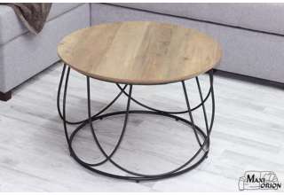 Konferenční stolek Nubira - ořech/ černá