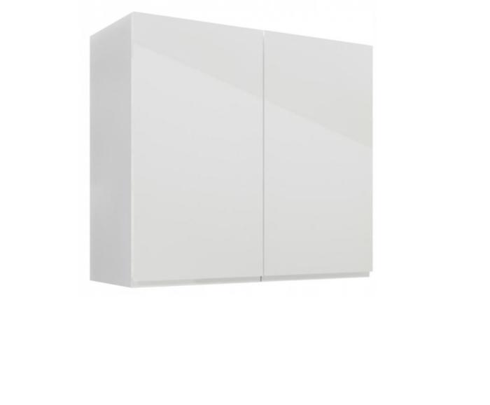 Fotogalerie G80 (80 cm), horní skříňka kuchyňské linky Aspen - bílá