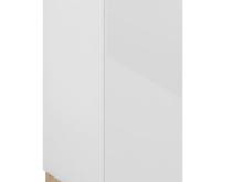 Fotogalerie D30(30 cm) pravá, skříňka dolní kuchyňské linky Aspen - bílá