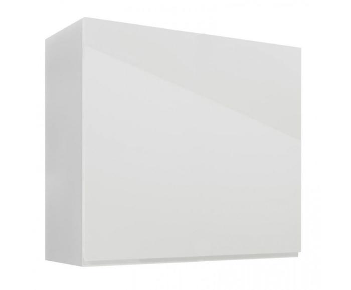 Fotogalerie G60 P/L (60 cm) pravá, horní skříňka kuchyňské linky Aspen  - bílá