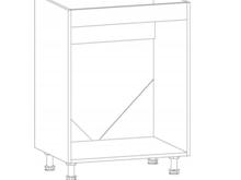Fotogalerie D60Z ( 60 cm), spodní skříňka dřezová kuchyňské linky Aspen