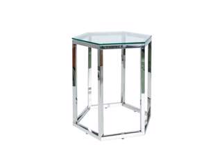 Konferenční stolek Conti - stříbrná