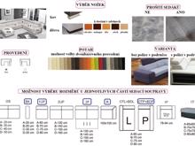 Fotogalerie Sedací souprava Metrix VI - výběr potahů