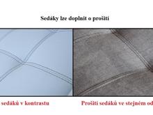 Fotogalerie Sedací souprava Metrix V - výběr potahů