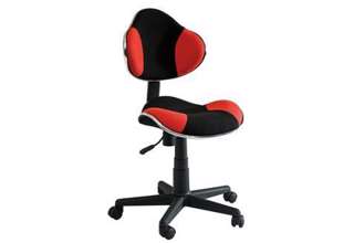 Dětská židle Q-G2 červená/černá