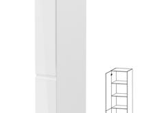 Fotogalerie D40SP(40 cm) levá, vysoká skříňka potravinové kuchyňské linky Aspen
