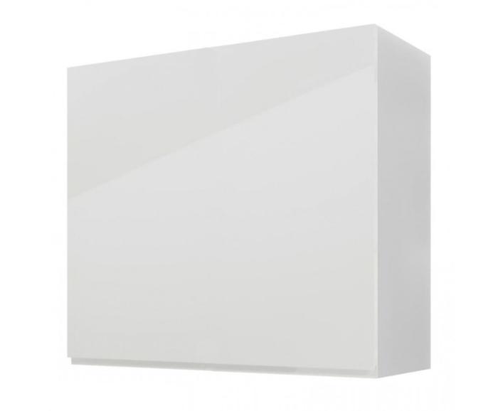 Fotogalerie G60 P/L (60 cm) levá, horní skříňka kuchyňské linky Aspen  - bílá