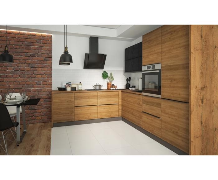 Fotogalerie Horní skříňka jednodveřová 40cm - W2/ 40 - kuchyňské linky Malmo