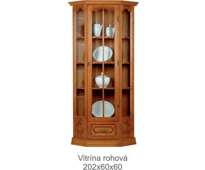 Fotogalerie Vitrína rohová I-02