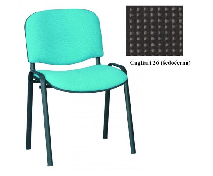 Fotogalerie Přístavná židle ECO 12, Cagliari 26 (šedočerná)