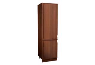 D60ZL (60 cm) levá, vysoká skříňka pro vestavnou lednici kuchyňské linky Sicília - ořech