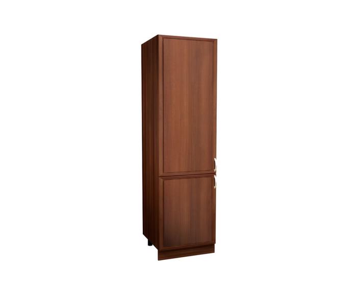 Fotogalerie D60ZL (60 cm) levá, vysoká skříňka pro vestavnou lednici kuchyňské linky Sicília - ořech