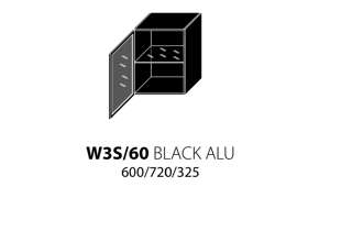 W3S 60 Black Alu  (60 cm)