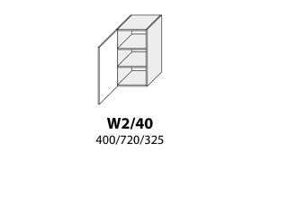 W2/ 40 (40 cm), kuchyňské linky Platinum