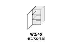W2/ 45 (45 cm), kuchyňské linky Platinum