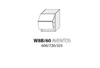 W8B/ 60 AV ( 60 cm),  kuchyňské linky Platinum