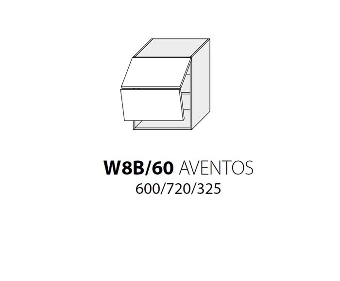 Fotogalerie W8B/ 60 AV ( 60 cm),  kuchyňské linky Platinum