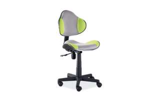 Dětská židle Q-G2 zelená/šedá