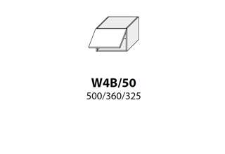 W4 B/ 50 (50 cm), kuchyňské linky Platinum