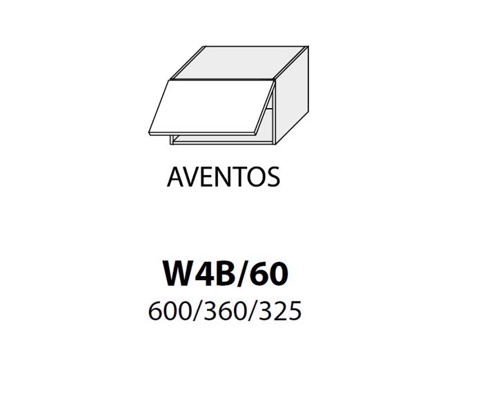 Fotogalerie W4B/ 60 AVENTOS (60 cm), kuchyňské linky Platinum