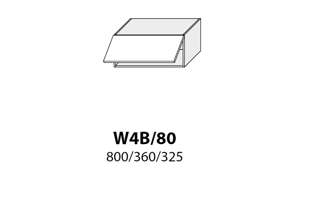 W4 B/ 80 (80 cm), kuchyňské linky Platinum